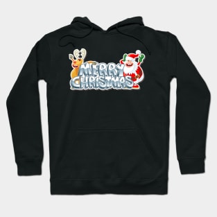 Merry Christmas title Hoodie